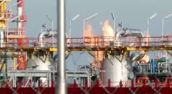 BOTAŞ tesisinde yangın! Alevler yükseldi, alarm durumuna geçildi