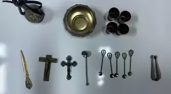 Çorum'da Tarihi Eser Kaçakçılığı Operasyonu