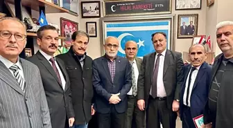 Cumhurbaşkanı Başdanışmanı Topçu, Suriye Türkmenlerinden oluşan heyeti kabul etti