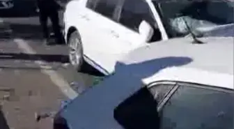 Diyarbakır'da zincirleme kaza: 4 yaralı