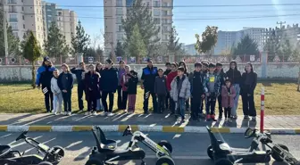 Mardin'de Çocuklara Trafik Eğitimi Verildi