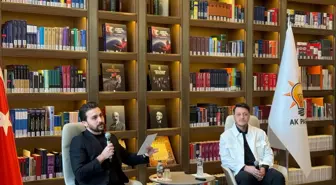 Mesut Özil, AK Parti'nin 'Kütüphane Sohbetleri'ne konuk oldu