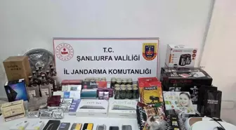 Şanlıurfa'da Kaçakçılık Operasyonu: Çok Sayıda Kaçak Ürün Ele Geçirildi