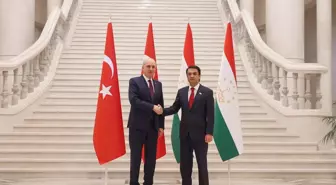 TBMM Başkanı Numan Kurtulmuş'tan Tacikistan'a resmi ziyaret