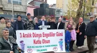 3 Aralık Dünya Engelliler Günü mesajlarını ıslık diliyle verdiler