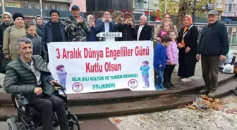 3 Aralık Dünya Engelliler Günü mesajlarını ıslık diliyle verdiler