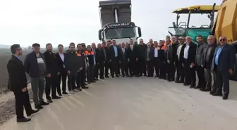 Amasya'da köy yollları asfaltlanıyor