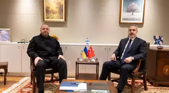 Bakan Fidan, Ukrayna Milli Güvenlik ve Savunma Konseyi Sekreteri Umerov ile bir araya geldi