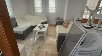 Bodrum'da isale hattı patladı; cadde göle döndü, evleri su bastı