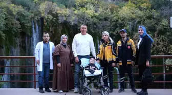 Cam kemik hastası çocuğun hayalini sağlık ekipleri gerçekleştirdi