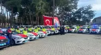 Çanakkale'de kolluk birimlerine 95 yeni araç