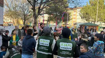 Çorum'da Yeşilay'dan özel gereksinimli çocuklara moral ziyareti