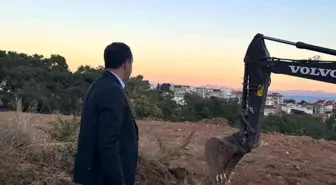 Datça'ya yeni hükümet konağı için inşaat başladı