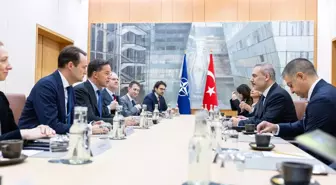 Dışişleri Bakanı Fidan, NATO Genel Sekreteri Rutte ile bir araya geldi