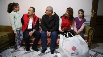 Diyarbakır Vakıflar Bölge Müdürlüğünden engelli bireylere evlerinde ziyaret