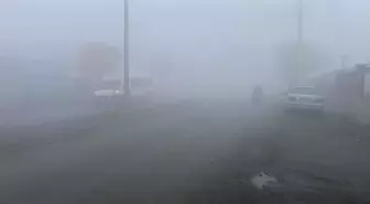 Iğdır'da sis etkili oldu