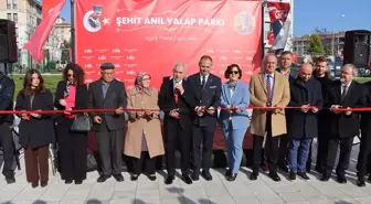 Kırklareli'nde Şehit Uzman Çavuş Anıl Yalap'ın adını taşıyan park açıldı