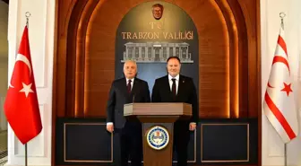 KKTC Meclis Başkanı Ziya Öztürkler Trabzon'da