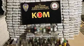 Marmaris'te 4 bin 166 litre kaçak içki ele geçirildi