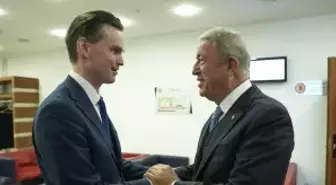 TBMM Milli Savunma Komisyonu Başkanı Akar, Finlandiya Parlamentosu heyetiyle görüştü