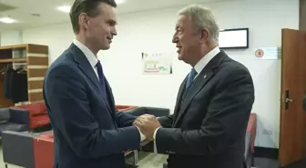 TBMM Milli Savunma Komisyonu Başkanı Akar, Finlandiya Parlamentosu heyetiyle görüştü