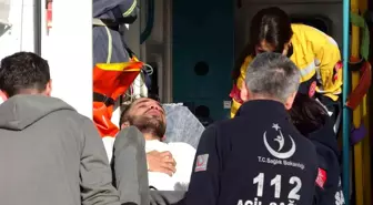 Yangına uykuda yakalandı, dumandan etkilendi