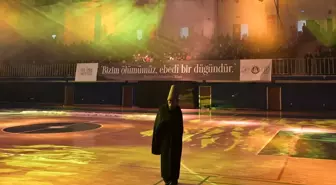 Ankara'da Mevlana Celaleddin-i Rumi'nin 752. Vuslat Yıl Dönümü dolayısıyla Şeb-i Arus töreni yapıldı