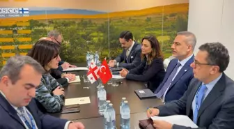 Bakan Fidan, Gürcistan Dışişleri Bakanı Botchorishvili ile bir araya geldi