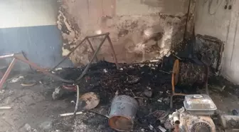 Bozyazı'da evde çıkan yangın söndürüldü