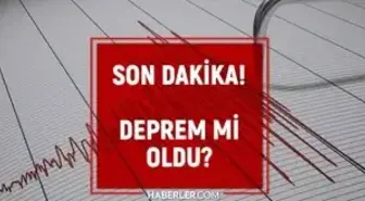 Bursa'da deprem mi oldu? SON DAKİKA! 4 Aralık Bursa'da az önce nerede deprem oldu?
