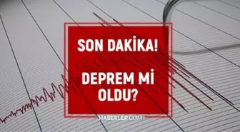 Bursa'da deprem mi oldu? SON DAKİKA! 4 Aralık Bursa'da az önce nerede deprem oldu?