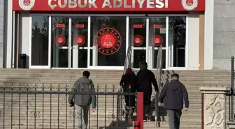 Çubuk'ta inşattan kablo çaldığı iddia edilen iki şüpheli tutuklandı