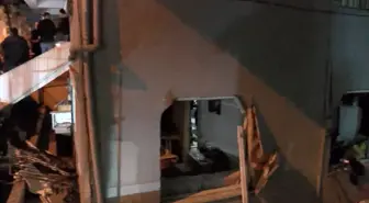 Güngören'de 6 katlı binada patlama -1