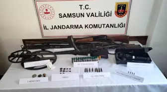 Jandarmadan silah ve tarihi eser operasyonu: 4 gözaltı
