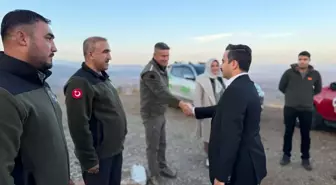 Nurdağı kaymakamı Erciyas, Emirtepe Yangın Gözetleme Kulesi'ni ziyaret etti