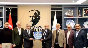 Sanayi ve Teknoloji İl Müdürü Albayrak'tan Kütahya OSB Yönetim Kurulu'na ziyaret