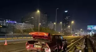 Şişli'de 3 araç birbirine girdi: 1 ağır 2 yaralı