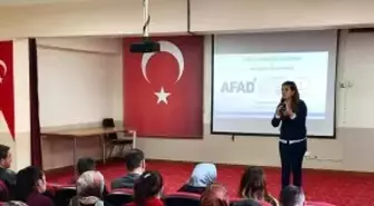 Tunceli'de afetlere karşı bilinç seferberliği