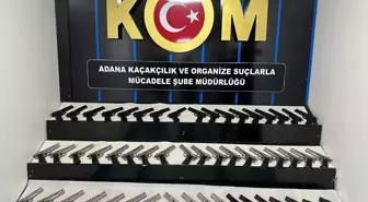 Adana'da ruhsatsız 53 tabanca ele geçirildi, 2 zanlı tutuklandı