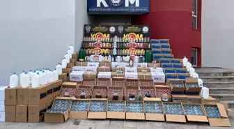 Adana'da sahte içki operasyonunda 17 şüpheli yakalandı