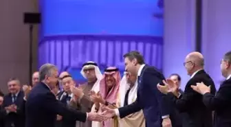 Bakan Bayraktar, Özbekistan Cumhurbaşkanı Mirziyoyev tarafından kabul edildi