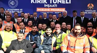 Bakan Uraloğlu: 'Dağların kalbine mühendislik imzası atan bir eser'