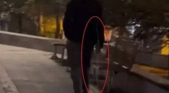 Bıçakla parktakileri korkutan şüpheliye gözaltı