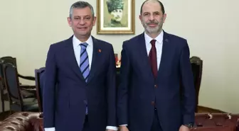 CHP Genel Başkanı Özel, KKTC Halkın Partisi Genel Başkanı Özersay ile görüştü