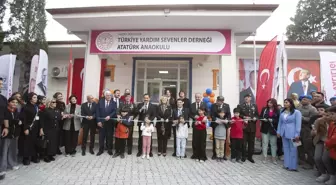 Depremlerden etkilenen Hatay'da yaptırılan anaokulu törenle açıldı