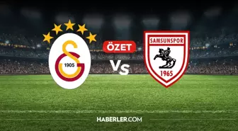 Galatasaray Samsunspor maç özeti ve golleri! (ÖZET) Galatasaray Samsunspor kaç kaç bitti, golleri kim attı?