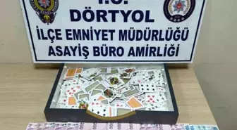 Hatay'da kumar baskını: 10 kişiye ceza yağdı