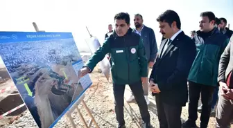 Kırşehir Valisi Demiryürek, DSİ çalışmalarını yerinde inceledi