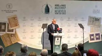 Mevlana'nın 7 asırlık Mesnevi mirası 'Mana ve Nakış: Müzehhep Mesneviler Yazma Eser' sergisinde anlatıldı