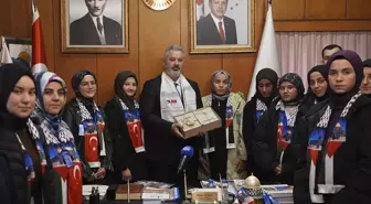 Öğrencilerin 'umut mektupları' Gazzeli çocuklara ulaştırılacak